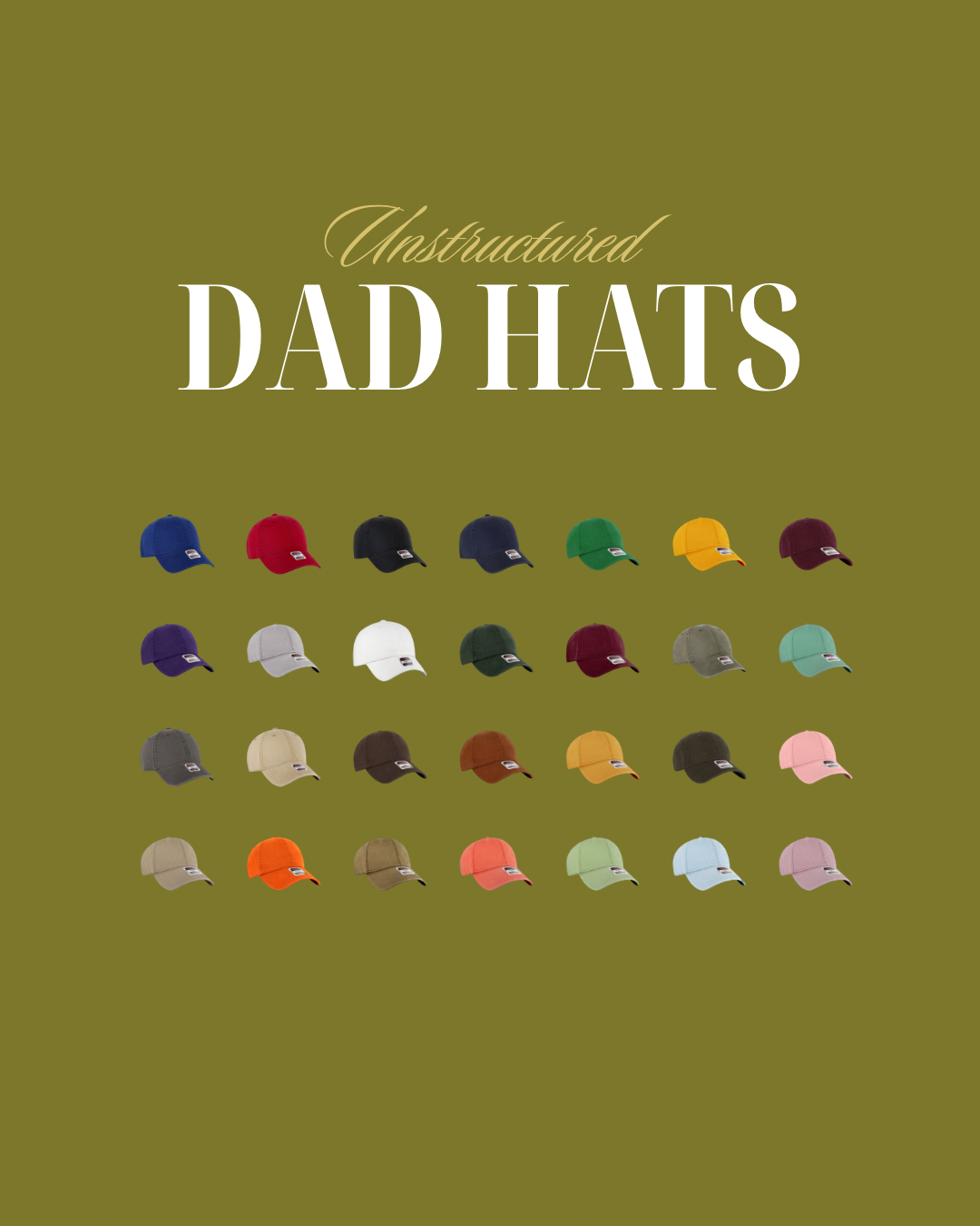 CUSTOM EMBROIDERED HAT