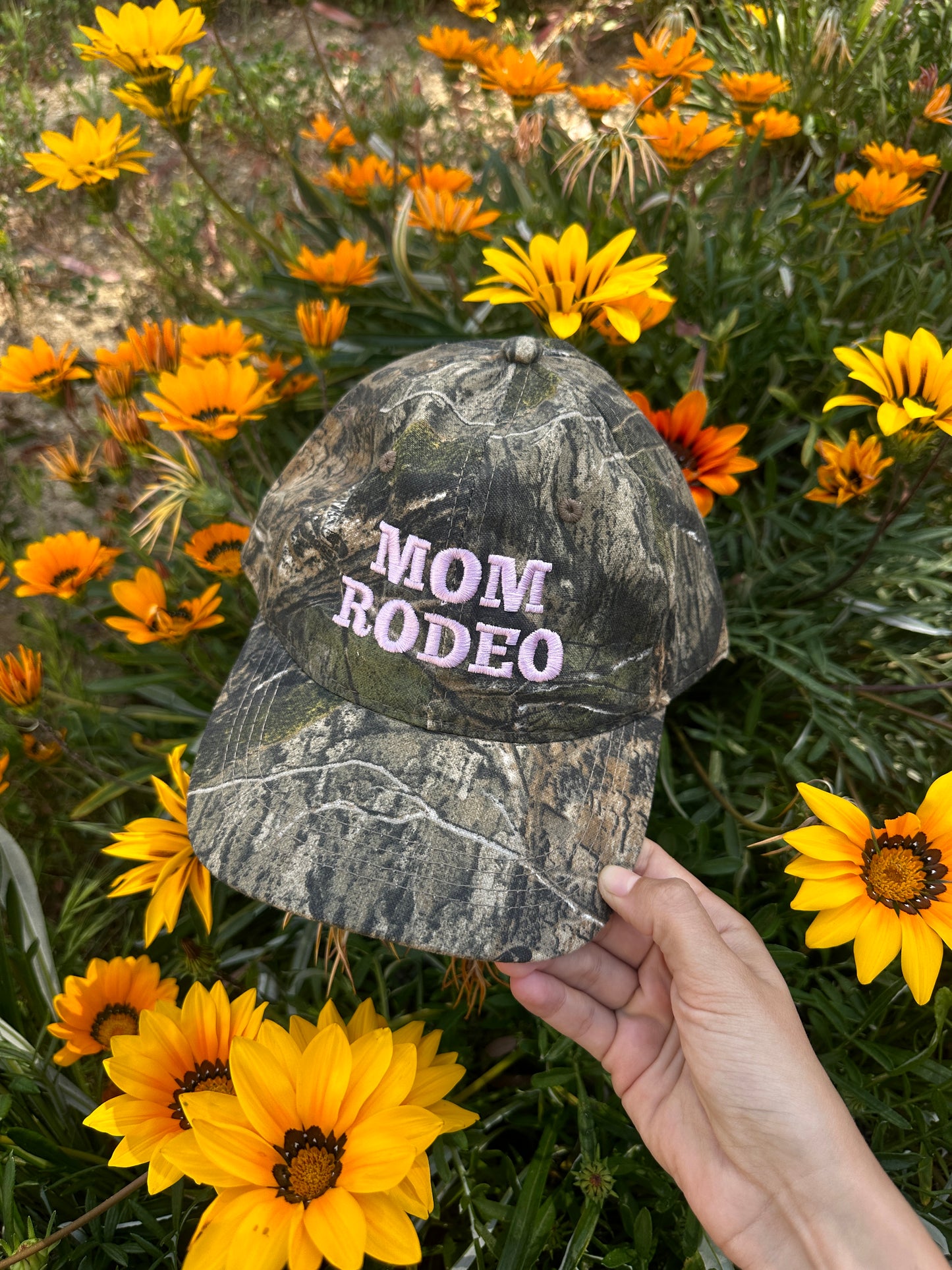 Mom Rodeo dad hats