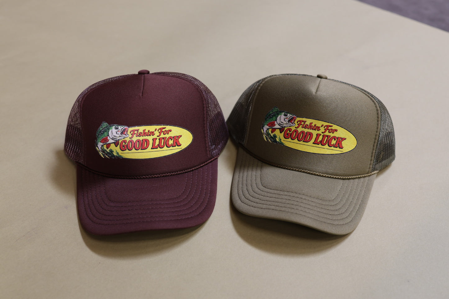 Fishin For Good Luck hat