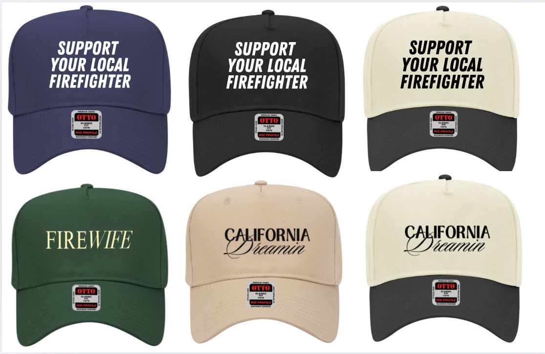 LA FIRE HATS