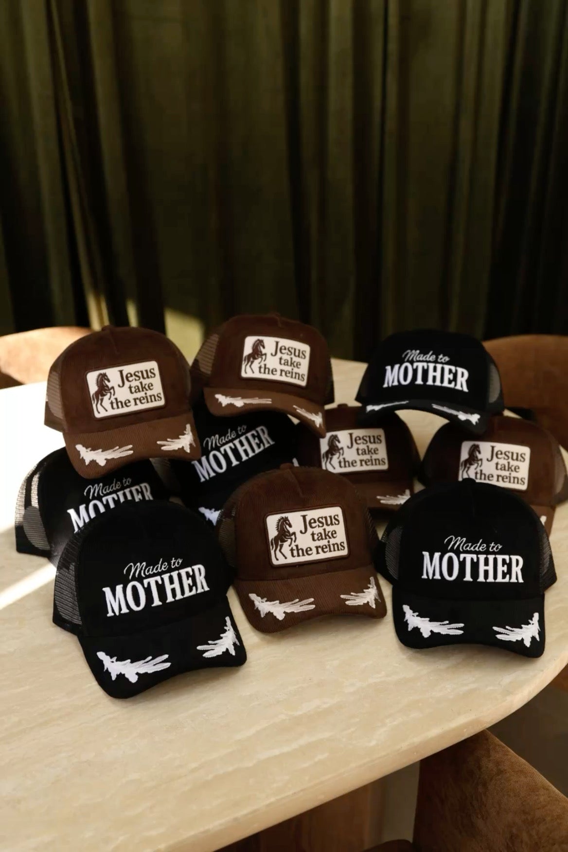 Corduroy Jesus Take The Reins hat