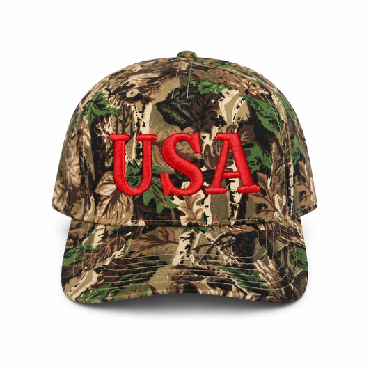 USA camo hat