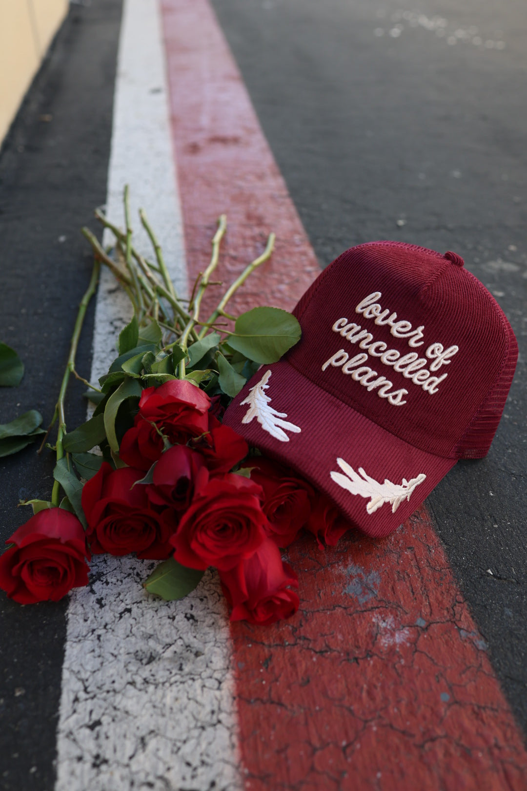 Corduroy Lover Of Cancelled Plans hat