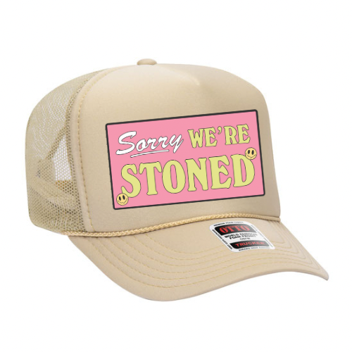 Sorry We’re Stoned hat