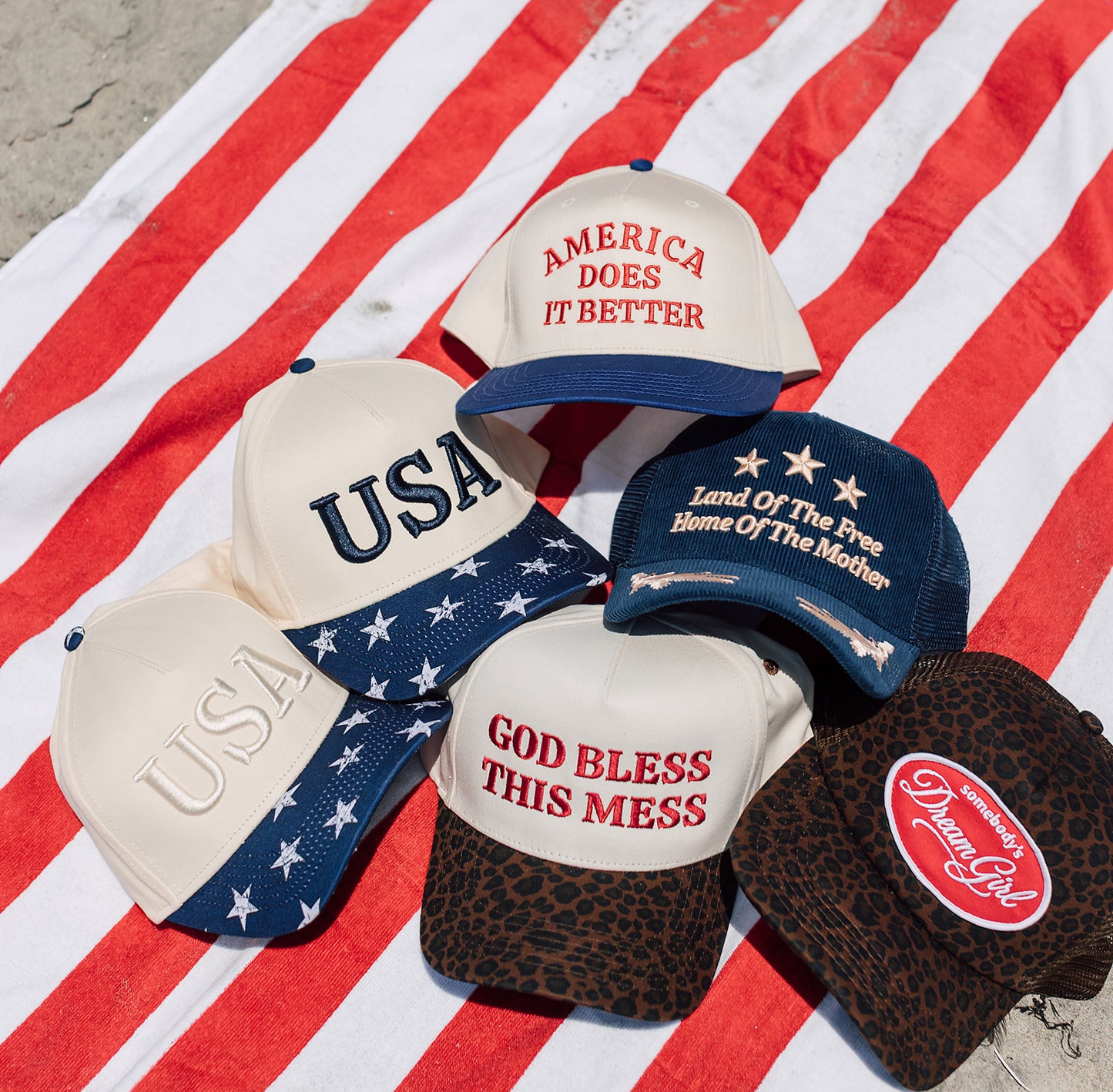 America Does It Better hat