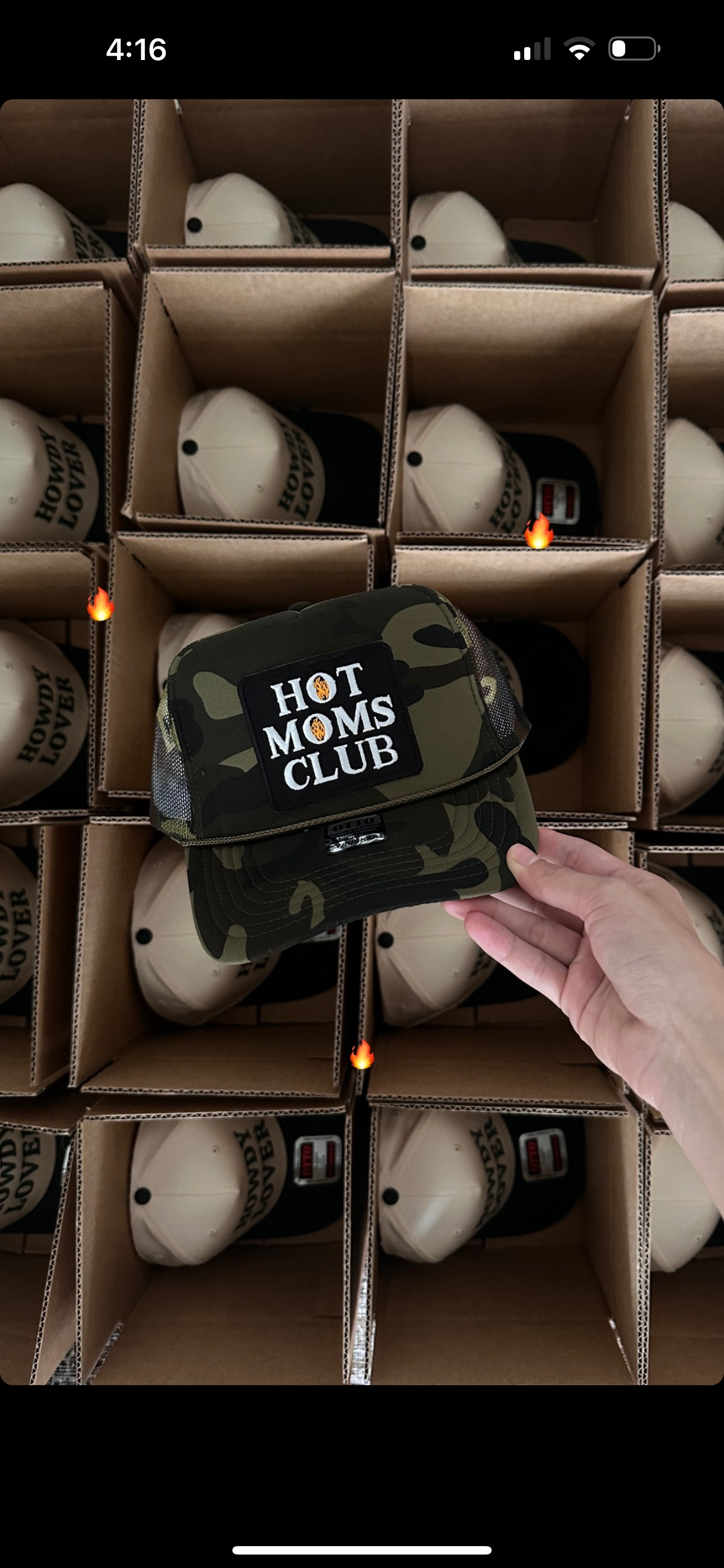 Hot Moms Club Trucker