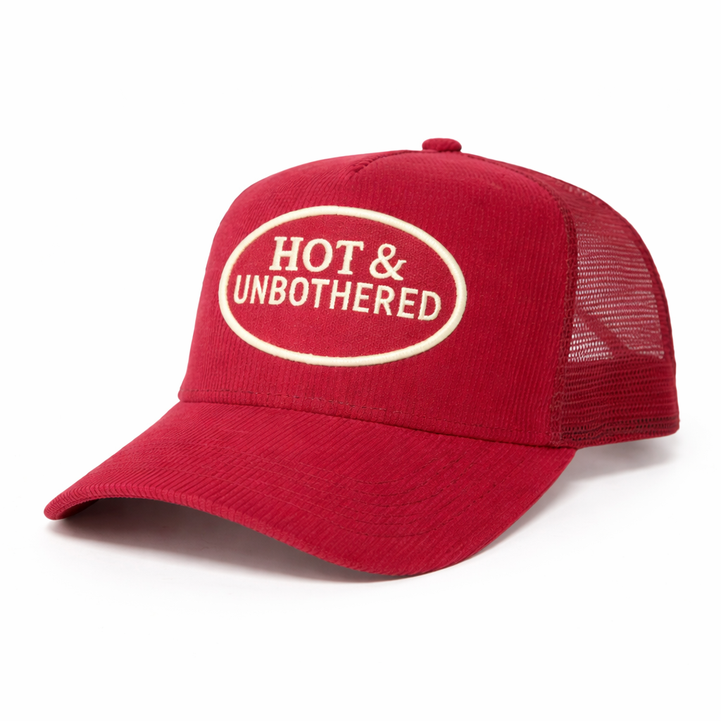 Corduroy HOT & UNBOTHERED hat