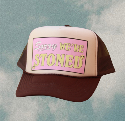 Sorry We’re Stoned hat