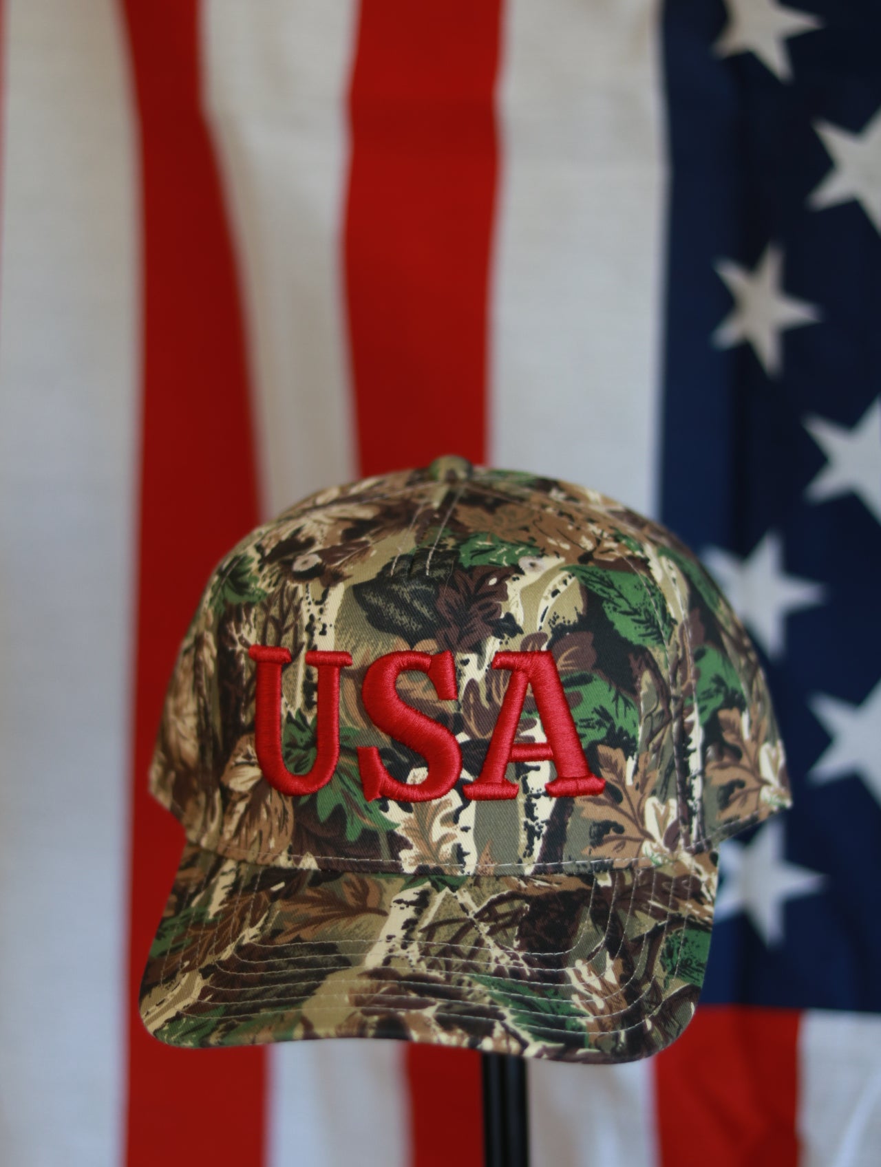 USA camo hat