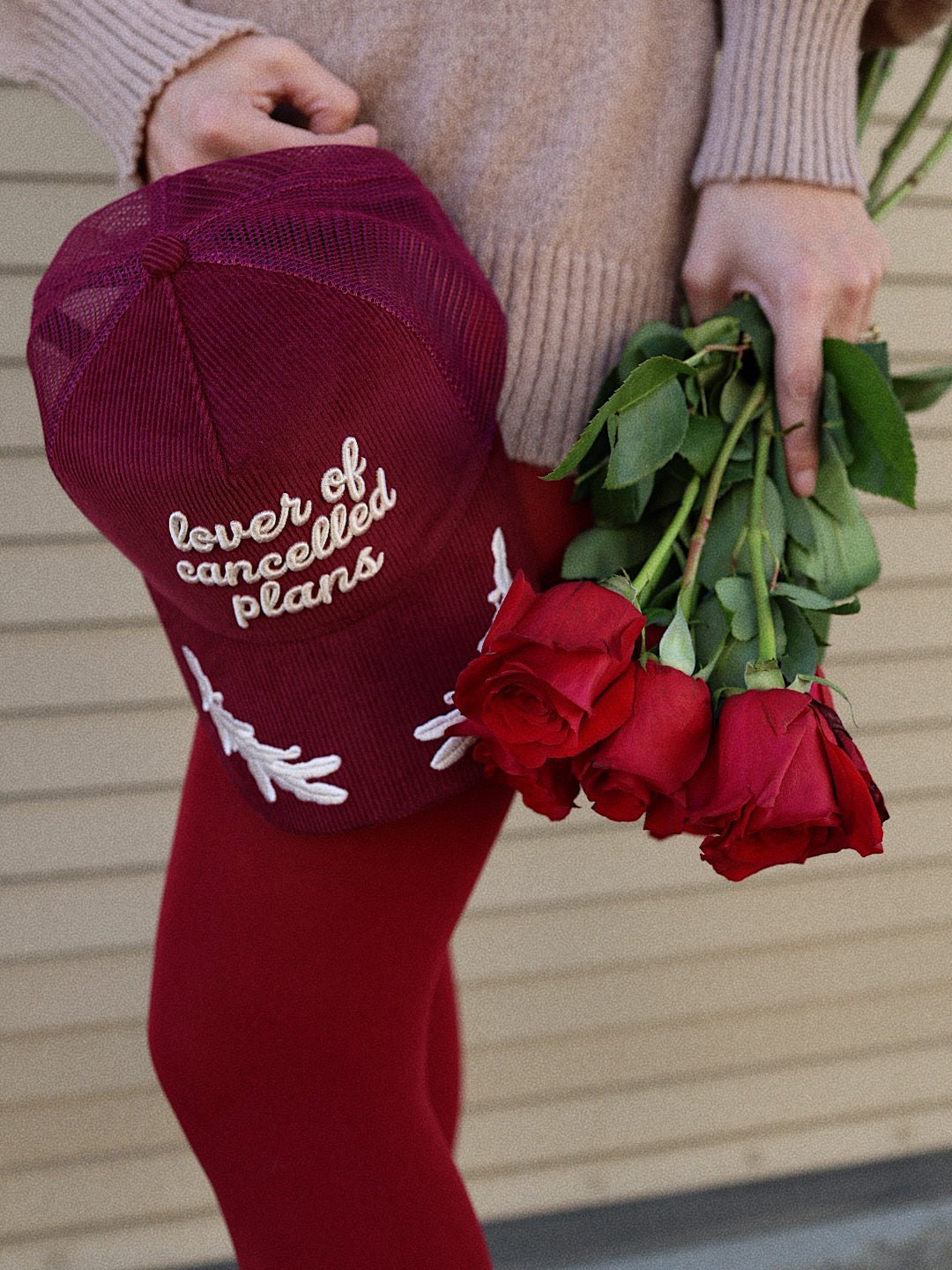 Corduroy Lover Of Cancelled Plans hat