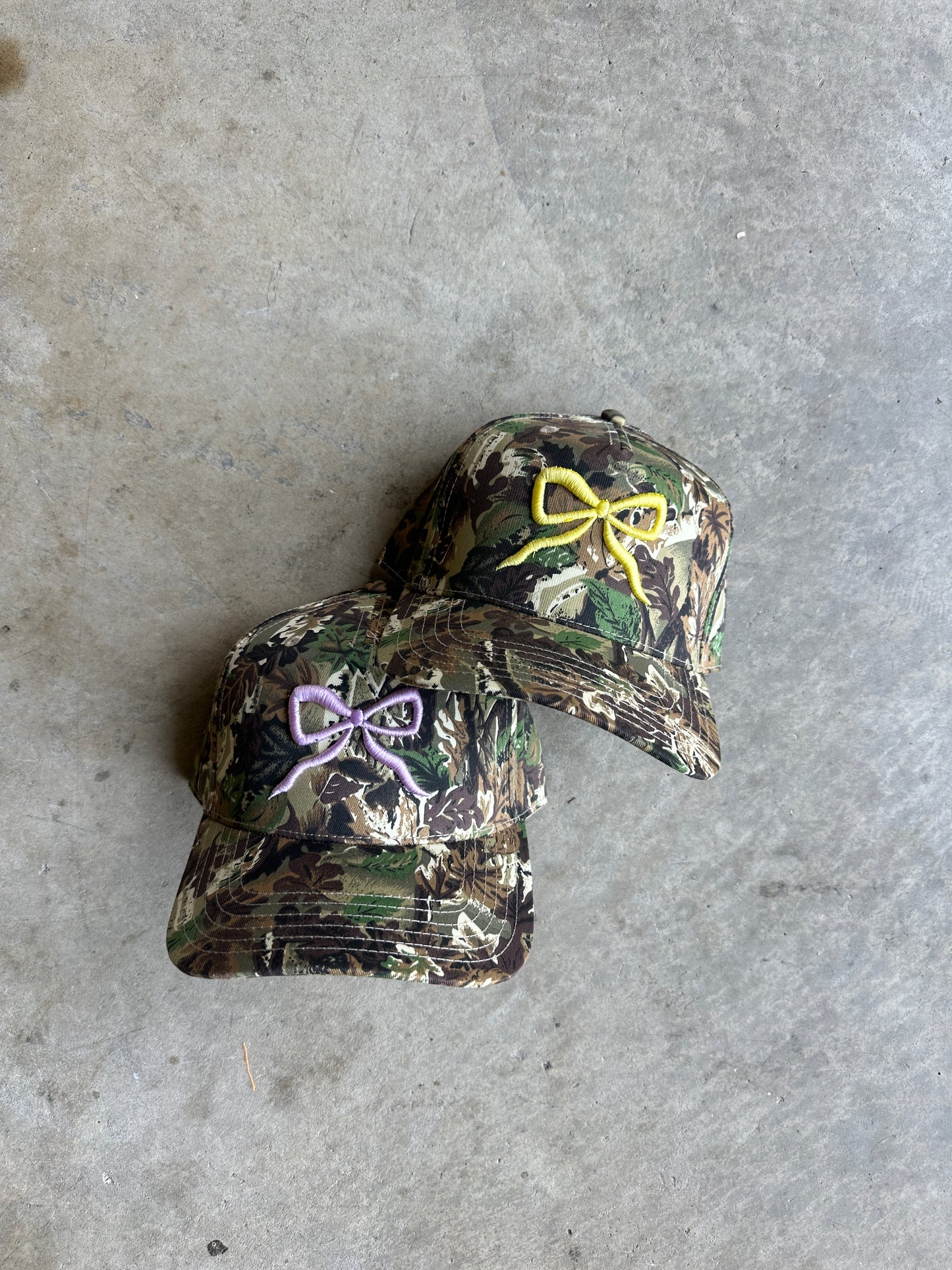 Bow Camo hats