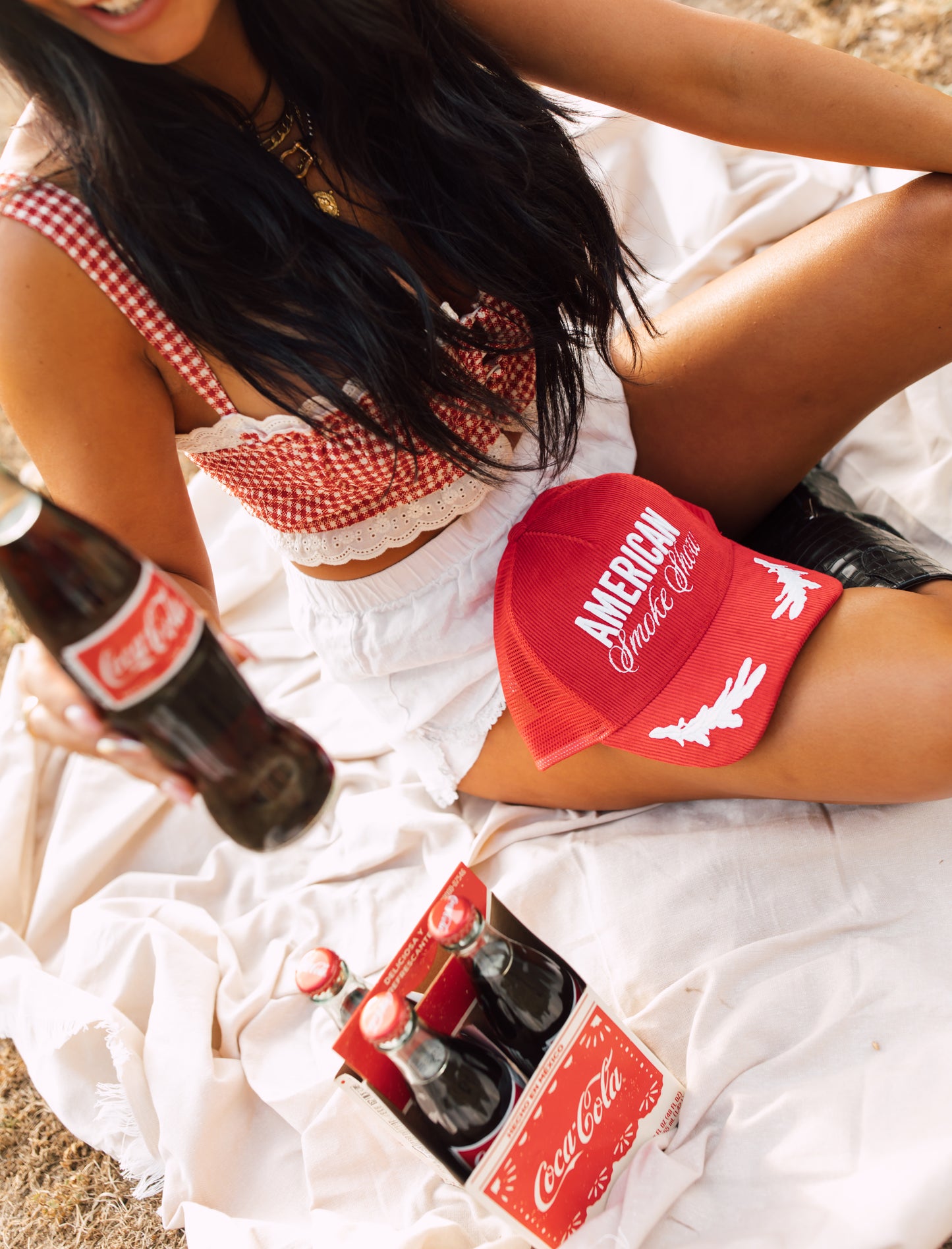 Corduroy American Smoke Show hat