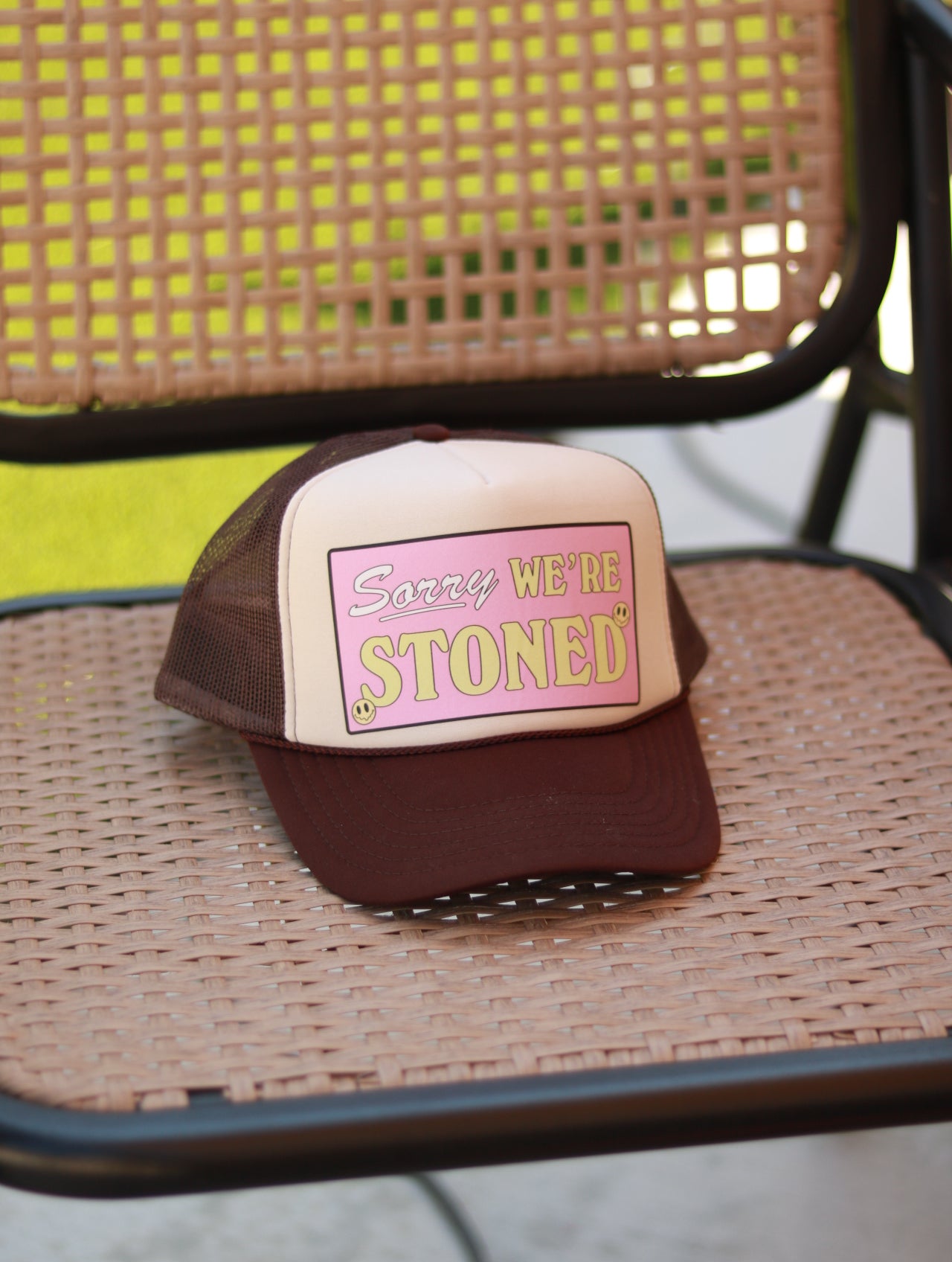 Sorry We’re Stoned hat