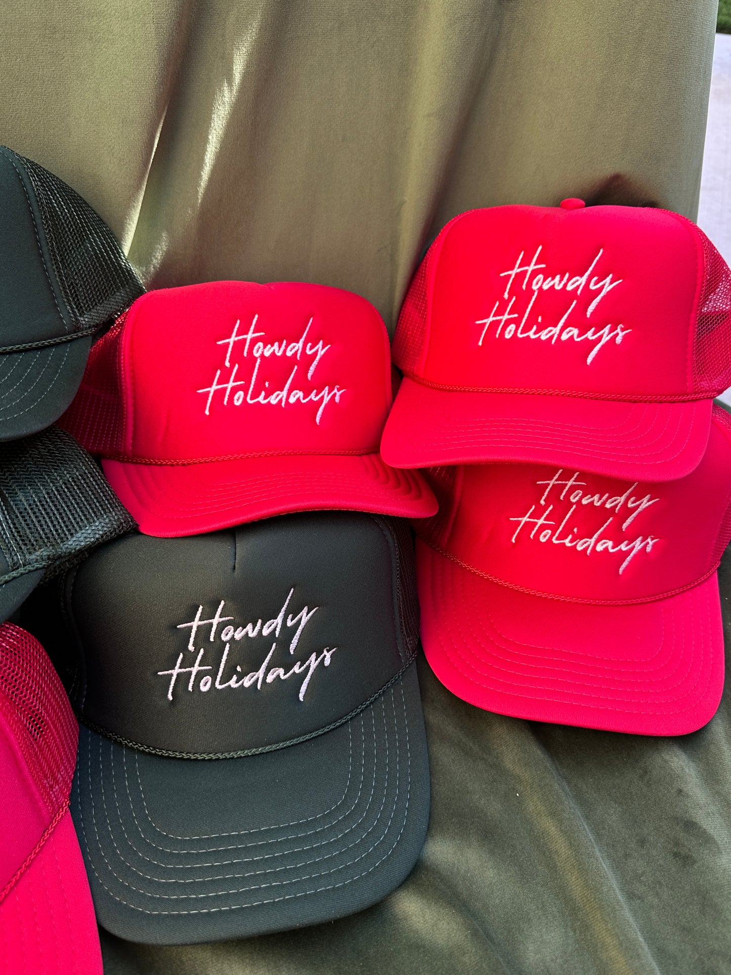 Christmas Collection- Howdy Holidays cursive