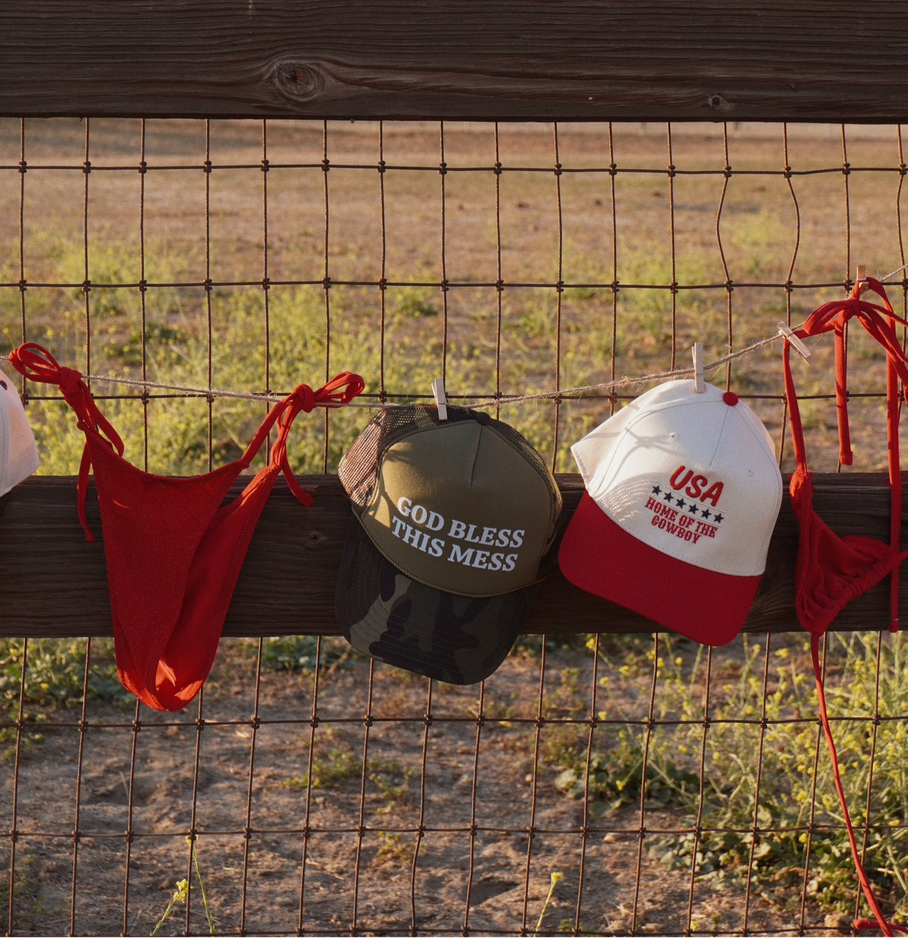 GOD BLESS THIS MESS foam trucker hat