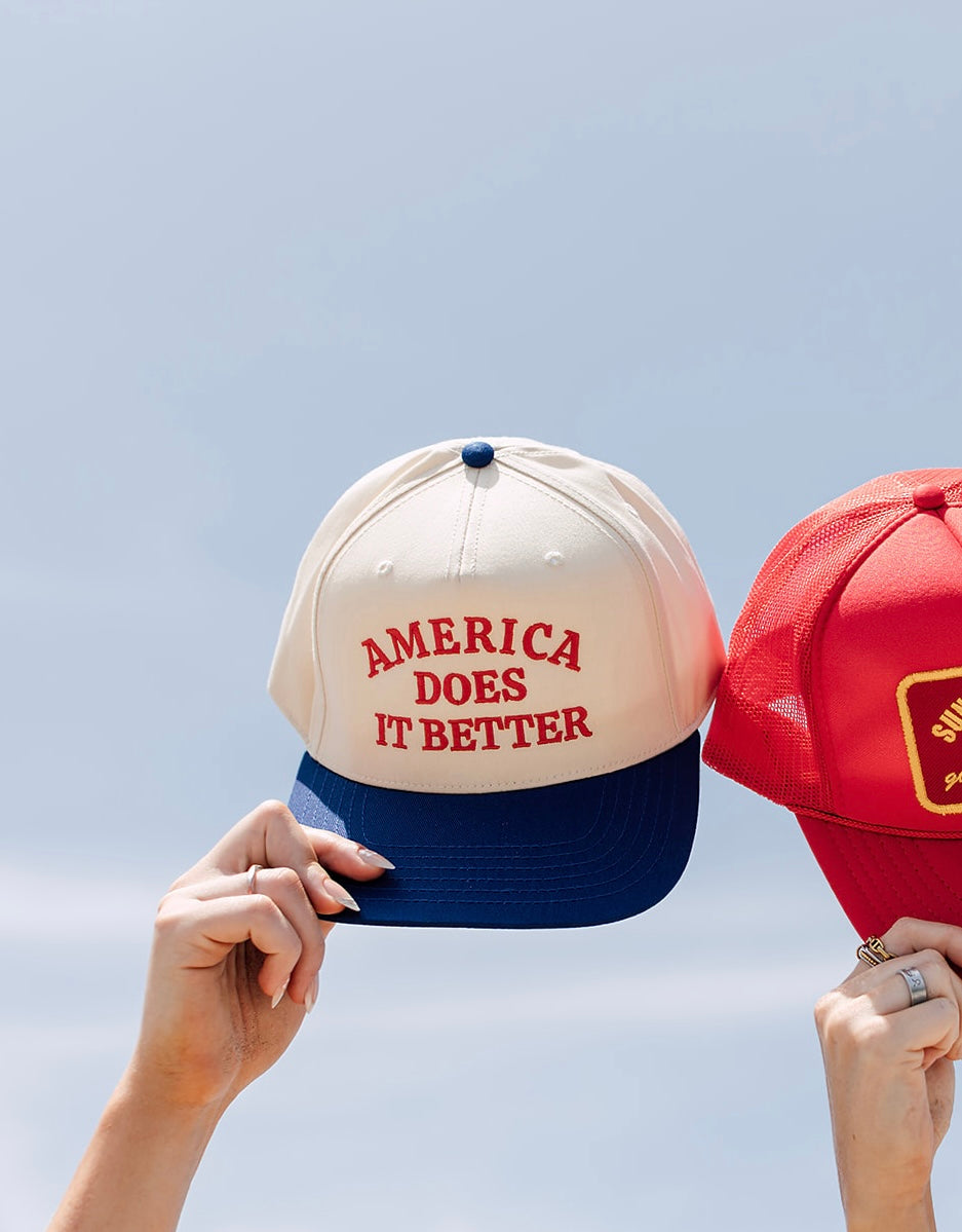 America Does It Better hat