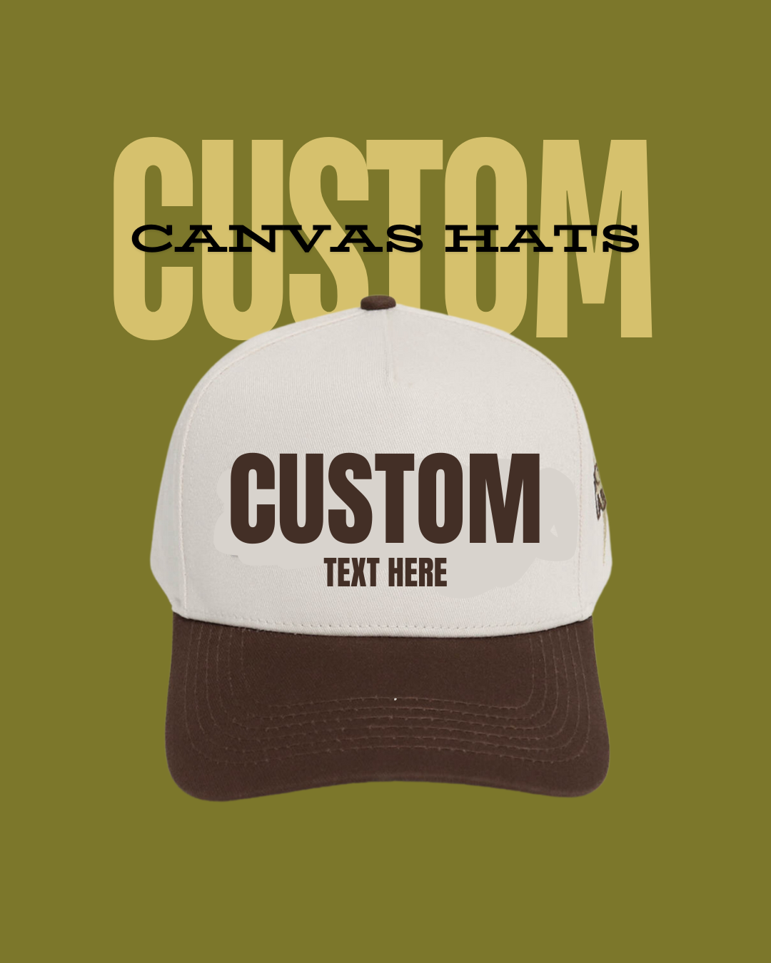 CUSTOM EMBROIDERED HAT