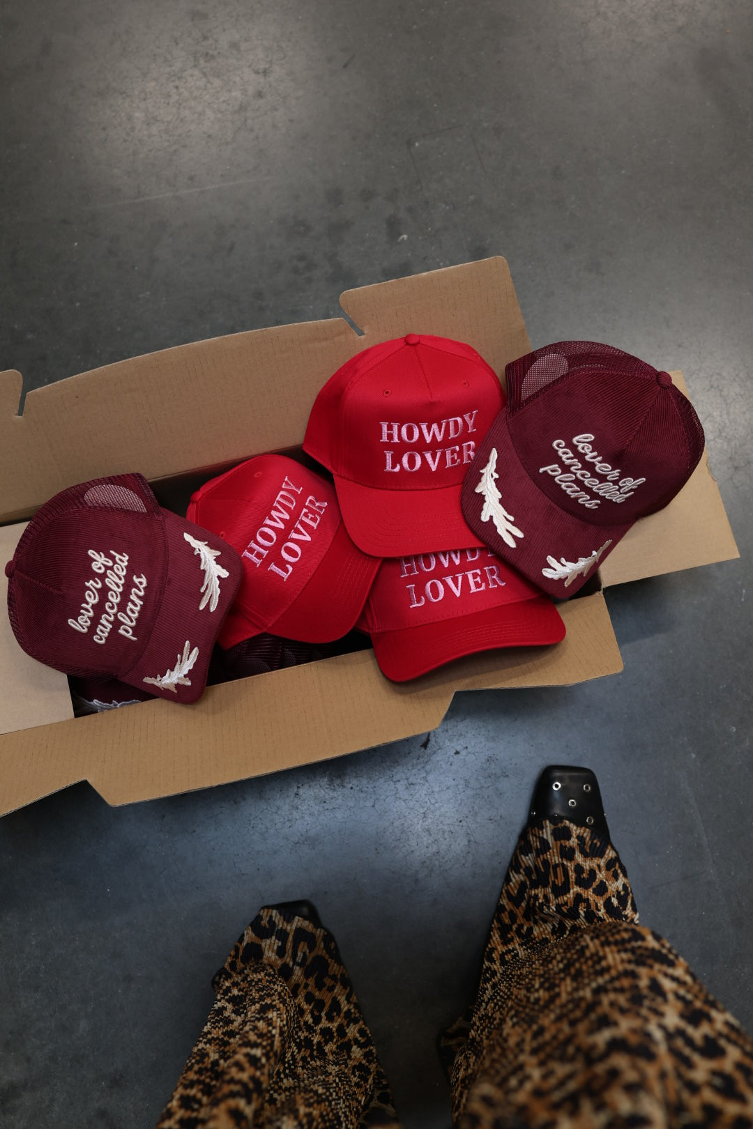 Corduroy Lover Of Cancelled Plans hat