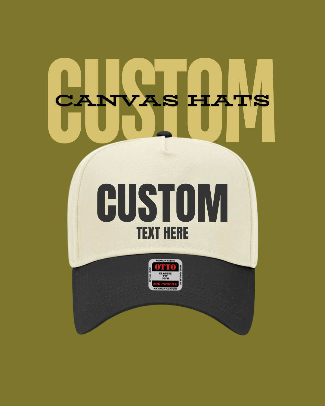 CUSTOM EMBROIDERED HAT