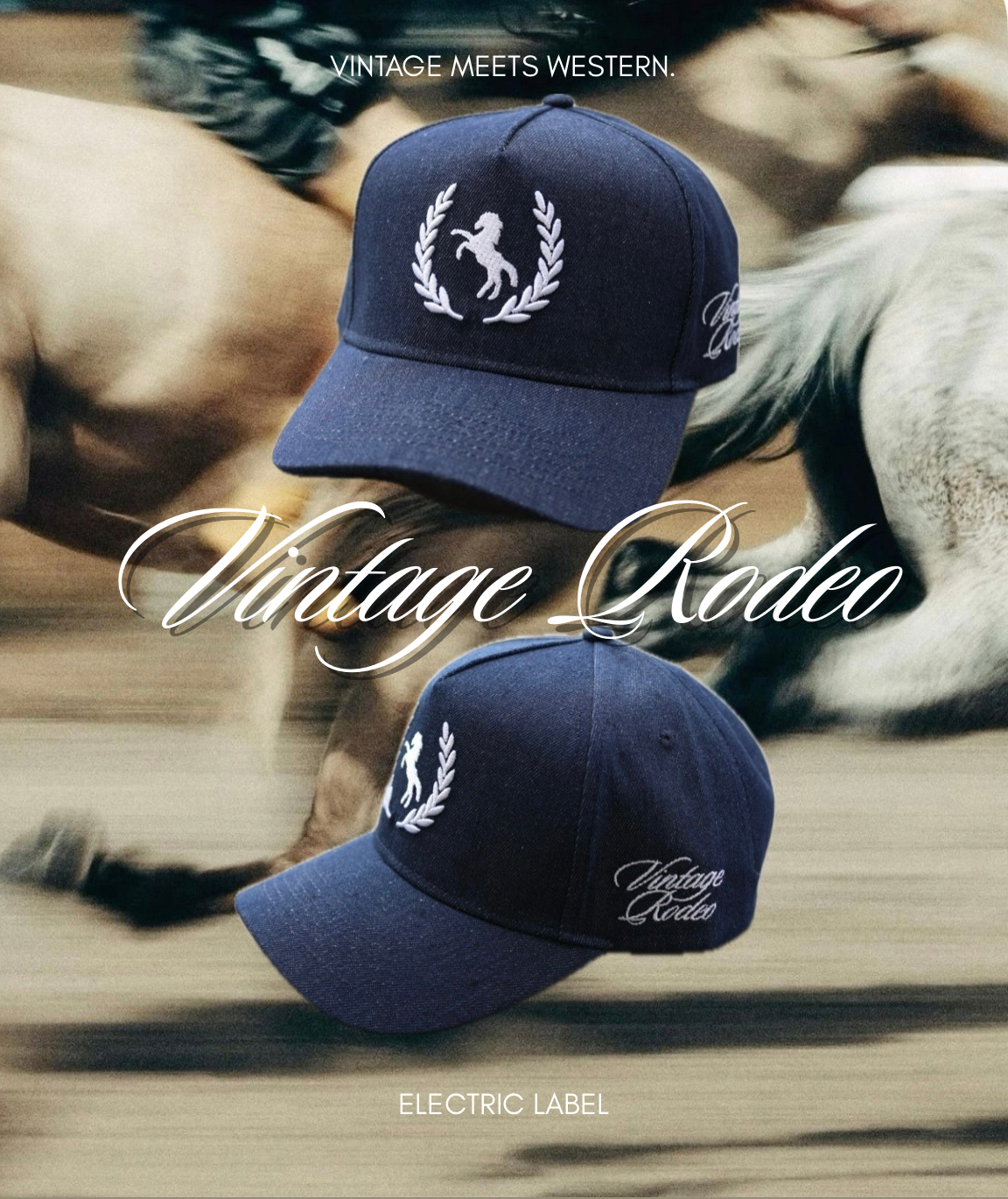 Denim Vintage Rodeo hat