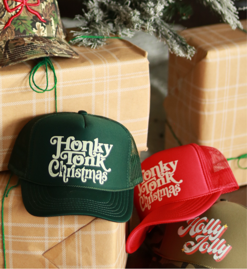 Christmas Collection- Honky Tonk Christmas hats