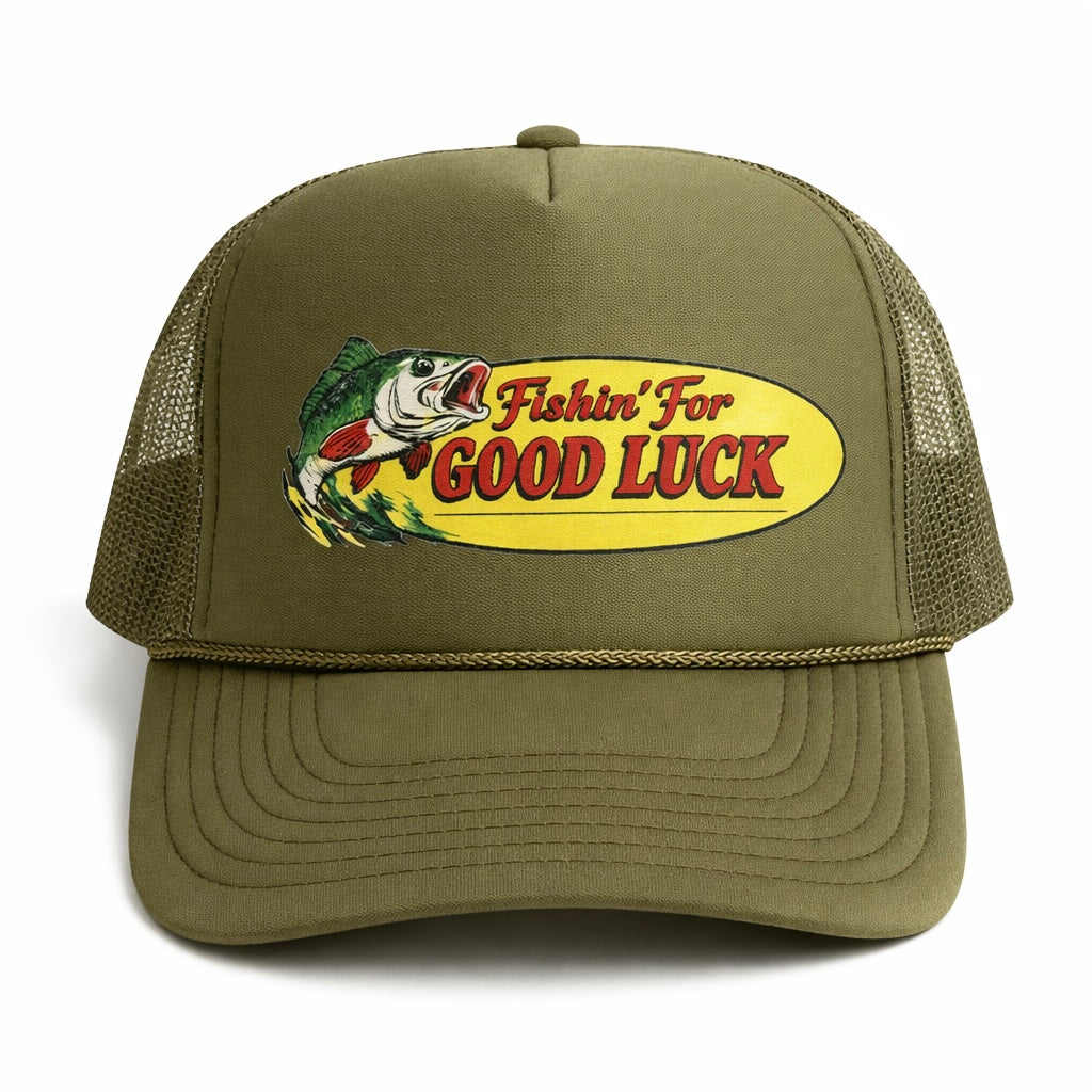Fishin For Good Luck hat