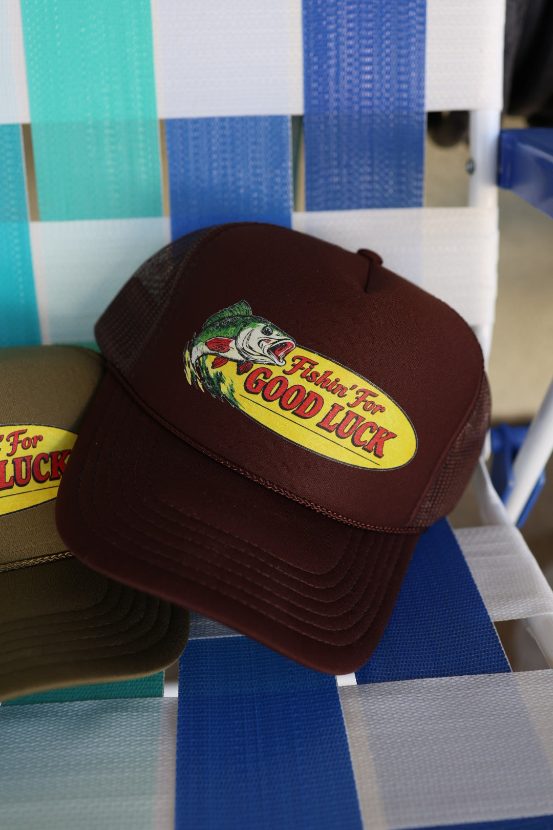 Fishin For Good Luck hat